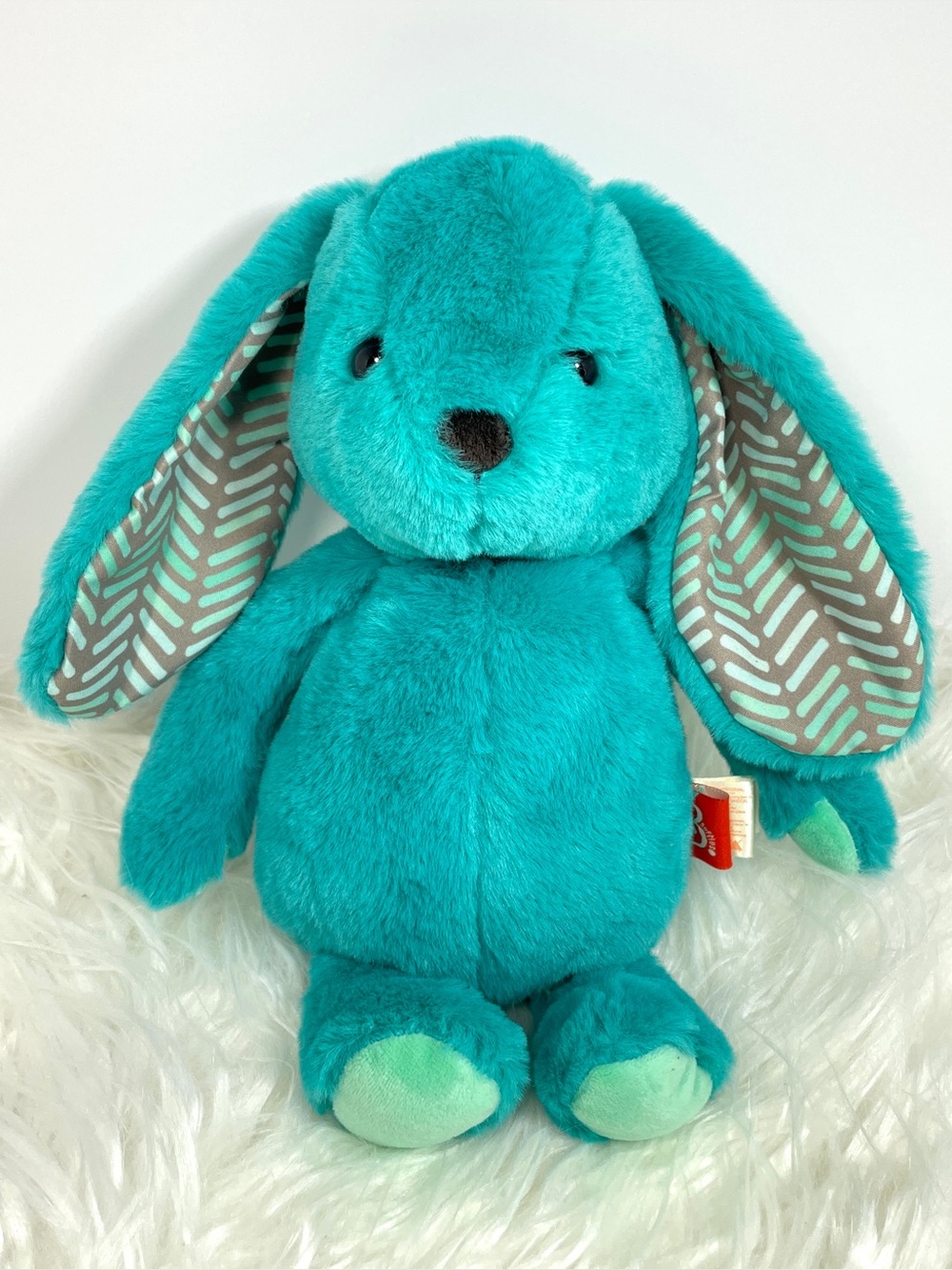 B Toys Happyhues Cottontail Cutie Bunny Plush Stuffed Animal